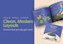 design a professional brochure for print and digital use